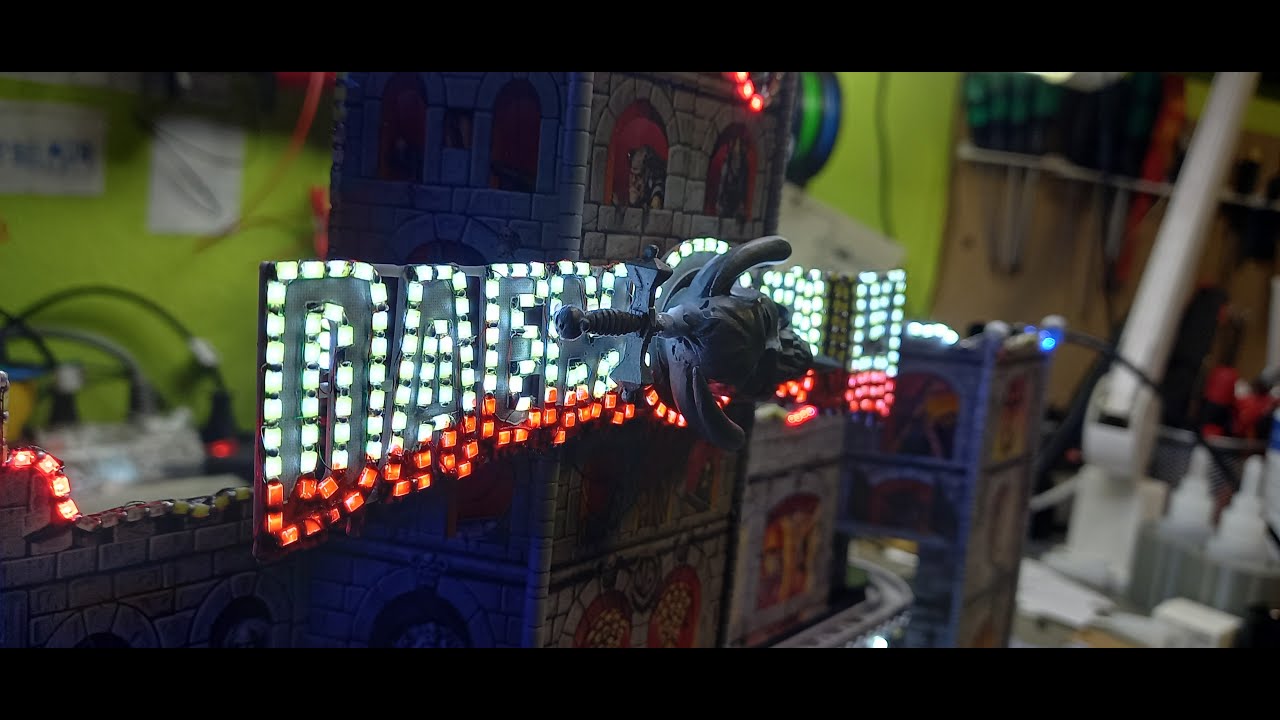 Daemonium 1:87 von Faller wird mit LED Lauflicht  und mit Sound ausgestattet
