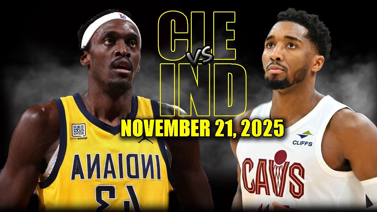 Cleveland Cavaliers vs Indiana Pacers Full Game Highlights - November 21, 2025 | NBA Season