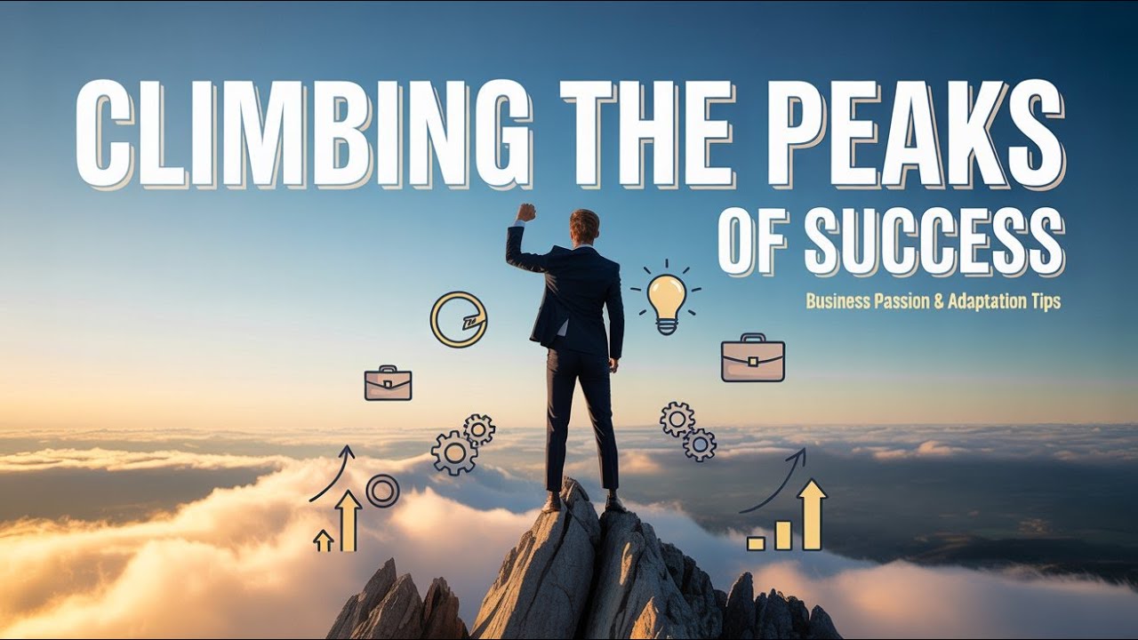 Climbing the Peaks of Success: Business Passion & Adaptation Tips | Shashana Kaplan and Ed Jarecki
