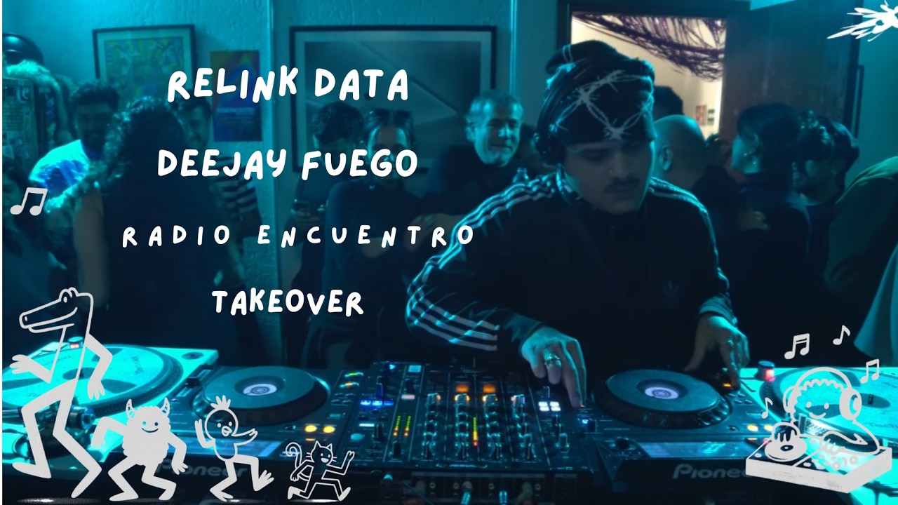 1er Radio Encuentro  @salasroma  - Relink Data  - Deejay Fuego