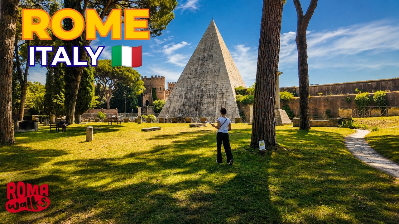 Rome Italy, Discover TESTACCIO Like a Local 🇮🇹 | 4K HDR Walking Tour | Roma Walks