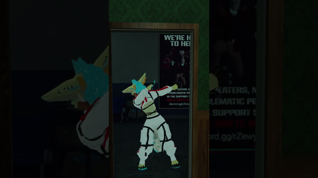 Dab time! #Vrchat #furrytiktok #vrc #Skit #viwi #TetheraIssei #cringe