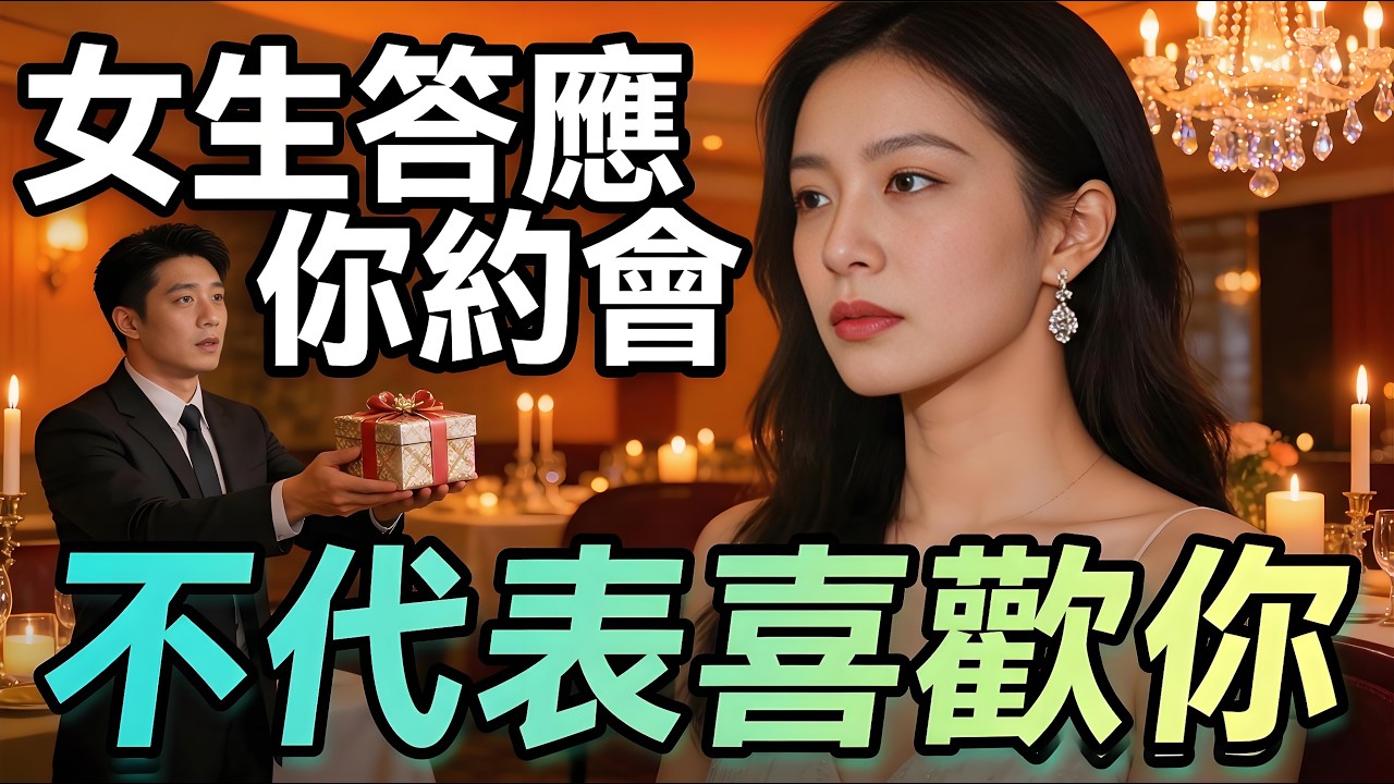 別以為「女生答應約會😍」就是喜歡你，《殘酷真相》是這個！！