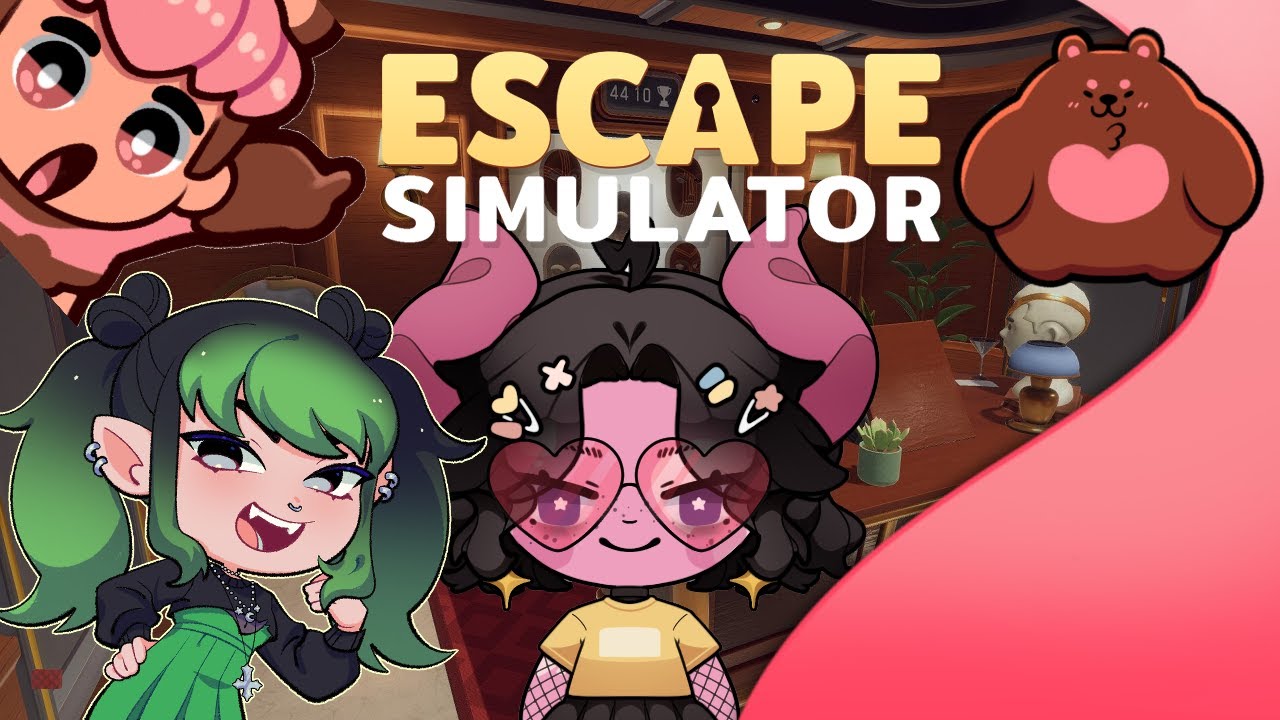 Escaping the Titanic (Not Real) | smilky plays Escape Simulator with friends