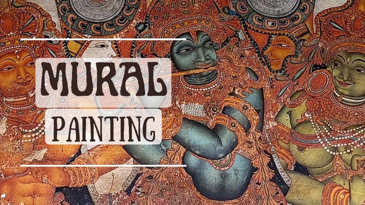 KERALA MURAL PAINTINGS | Ancient Temple Wall Art of Kerala | Indian Traditional Art