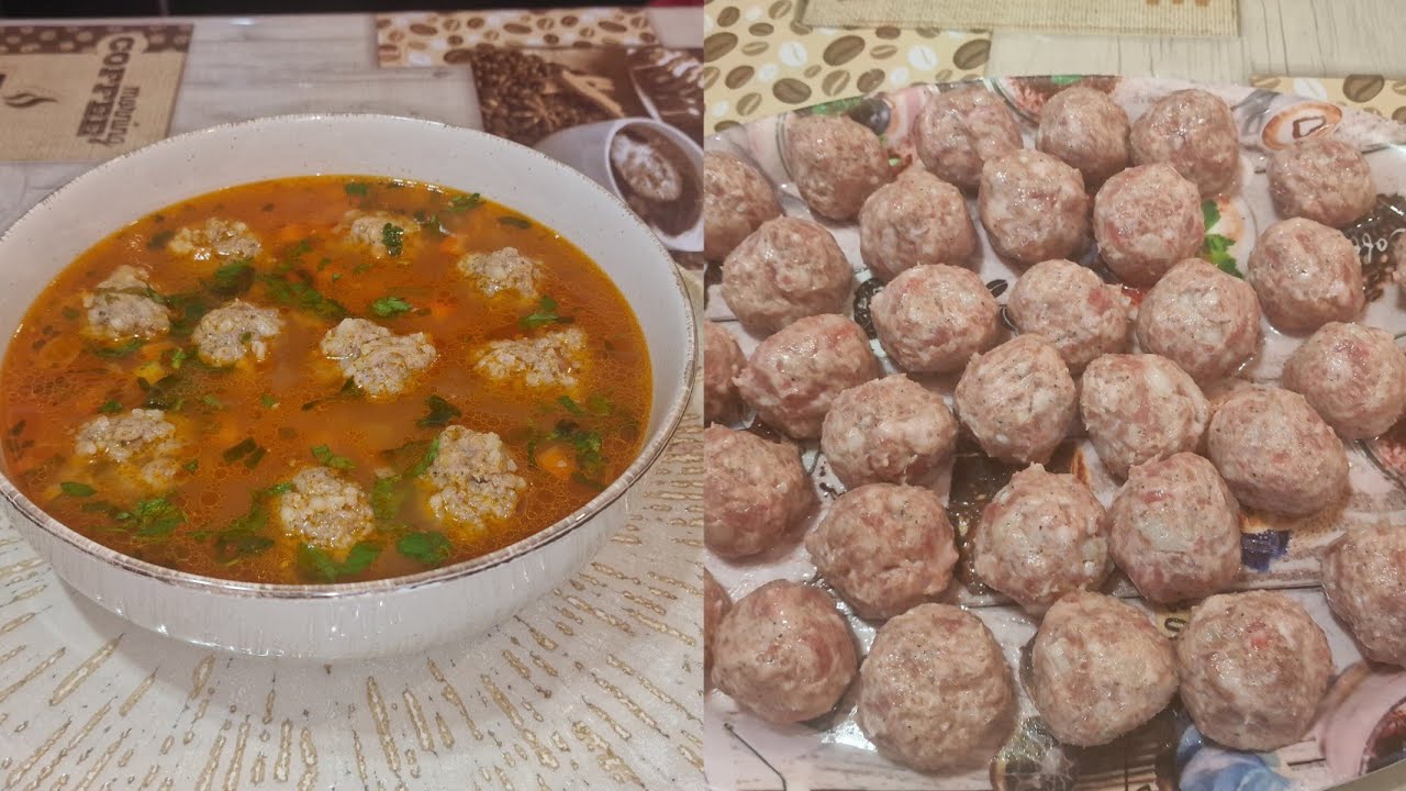 Ciorbă de perișoare cu bulion (sos de roșii) – rețetă tradițională, acrișoară