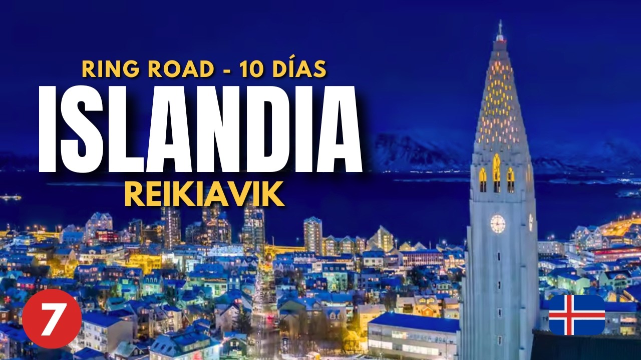 Así es Reikiavik, la capital más al norte del mundo | ISLANDIA EN 4K