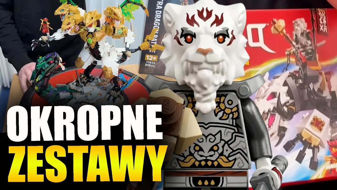 NAJGORSZE ZESTAWY z LEGO NINJAGO OD DAWNA