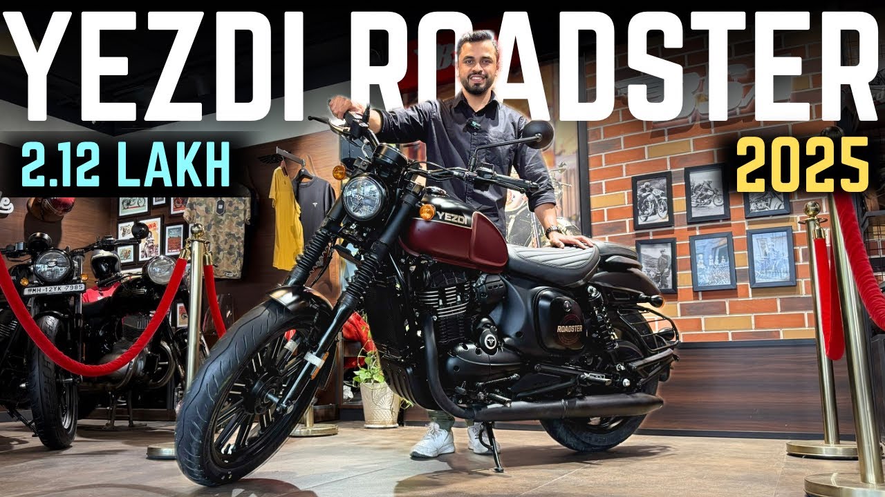 New Yezdi Roadster 2025–Detailed Walkaround Review 🔥
