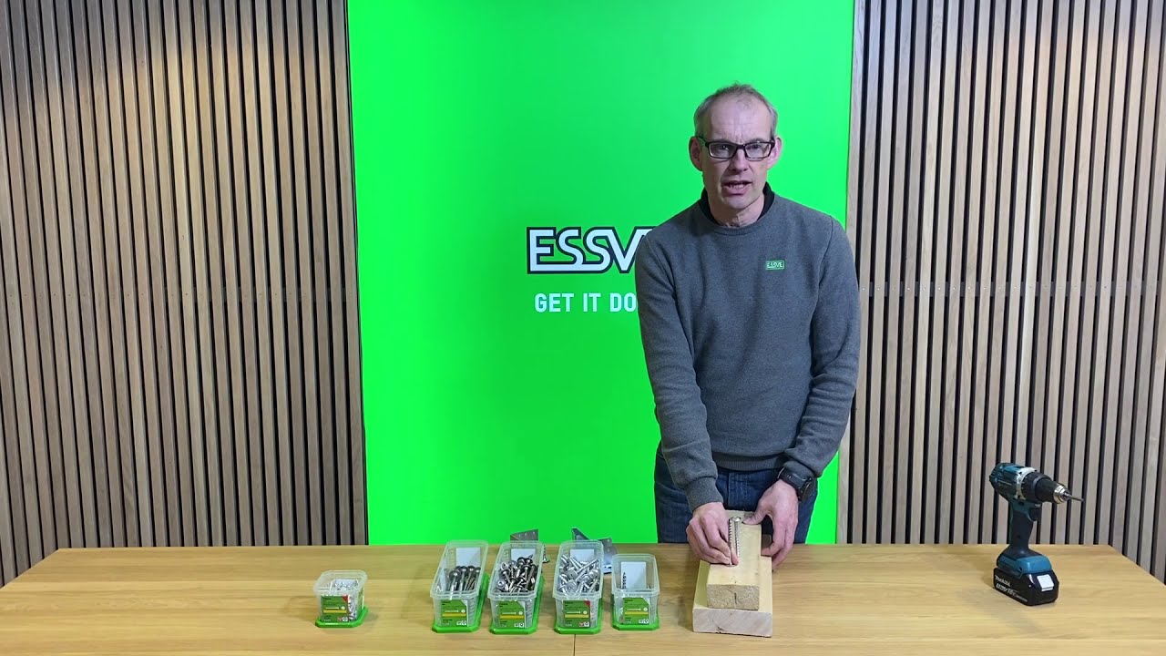 ESSVE konstruksjonsskrue WAF