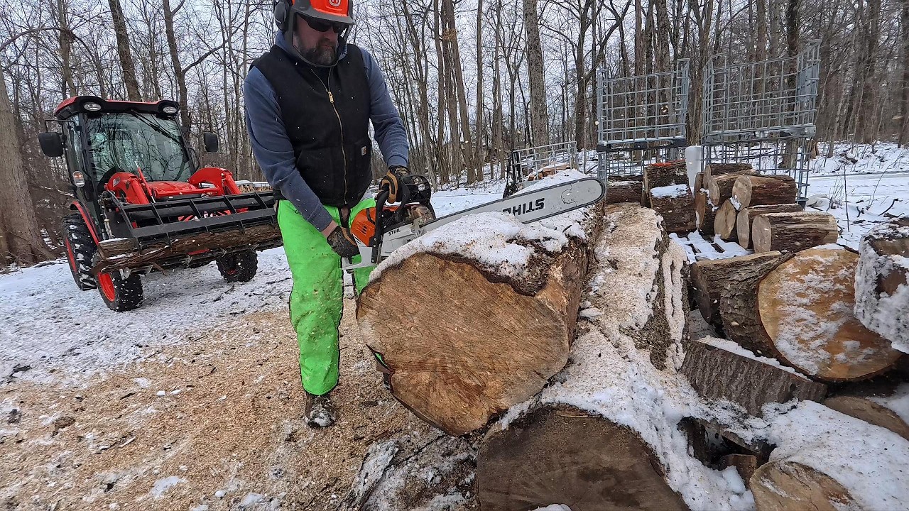 Speed Cutting: The End of the Log Pile