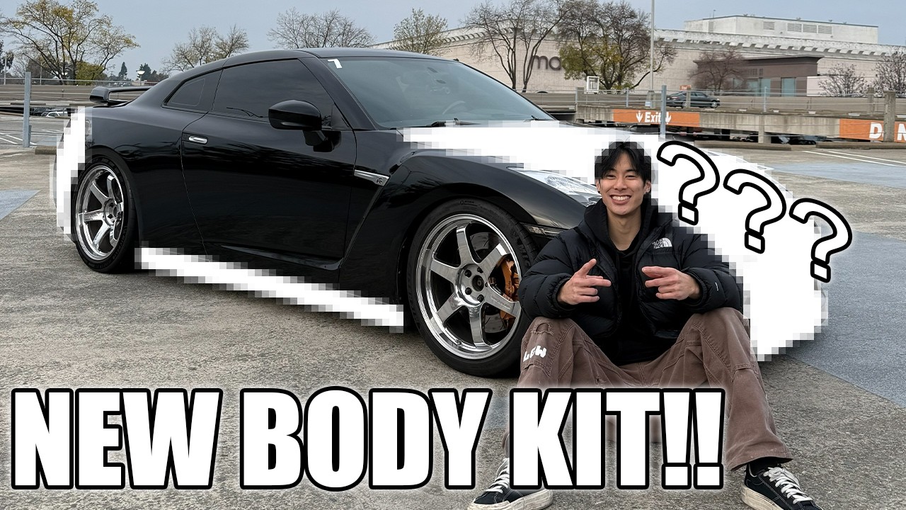 Transformed My GTR With This Partial Carbon Body Kit...
