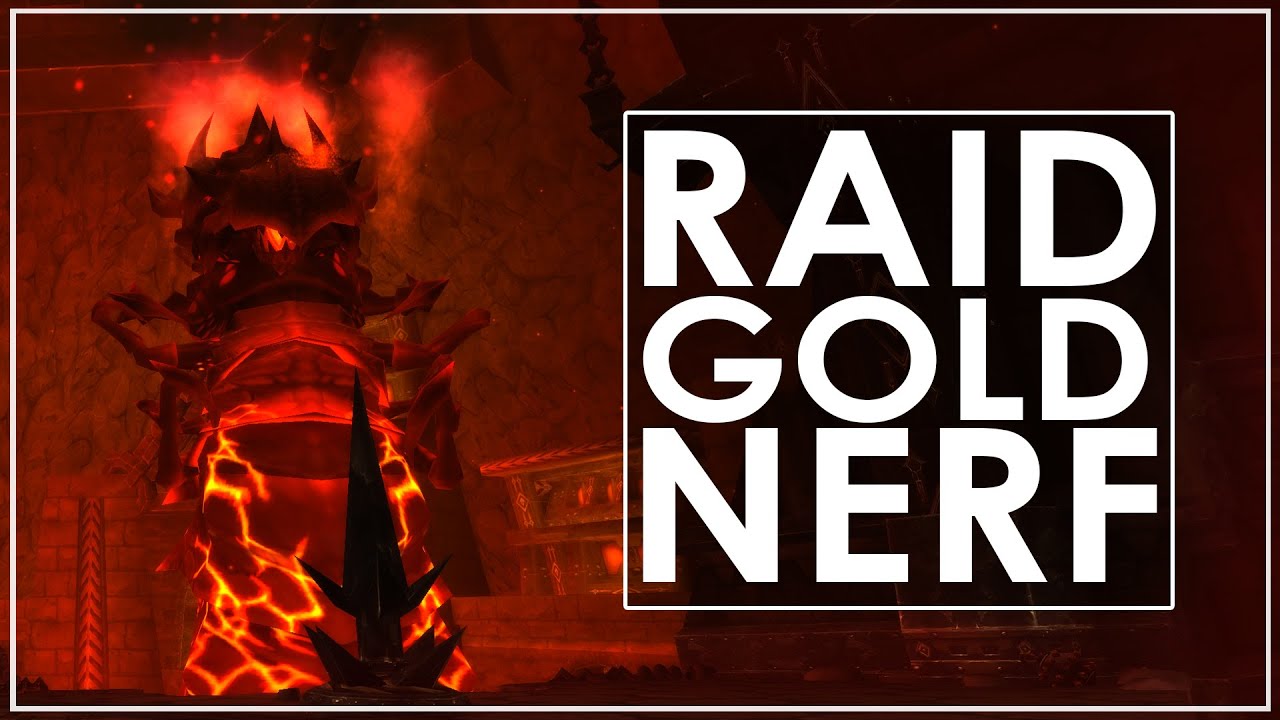 WoW Legion Brings A Nerf To Old Raid Gold Farming