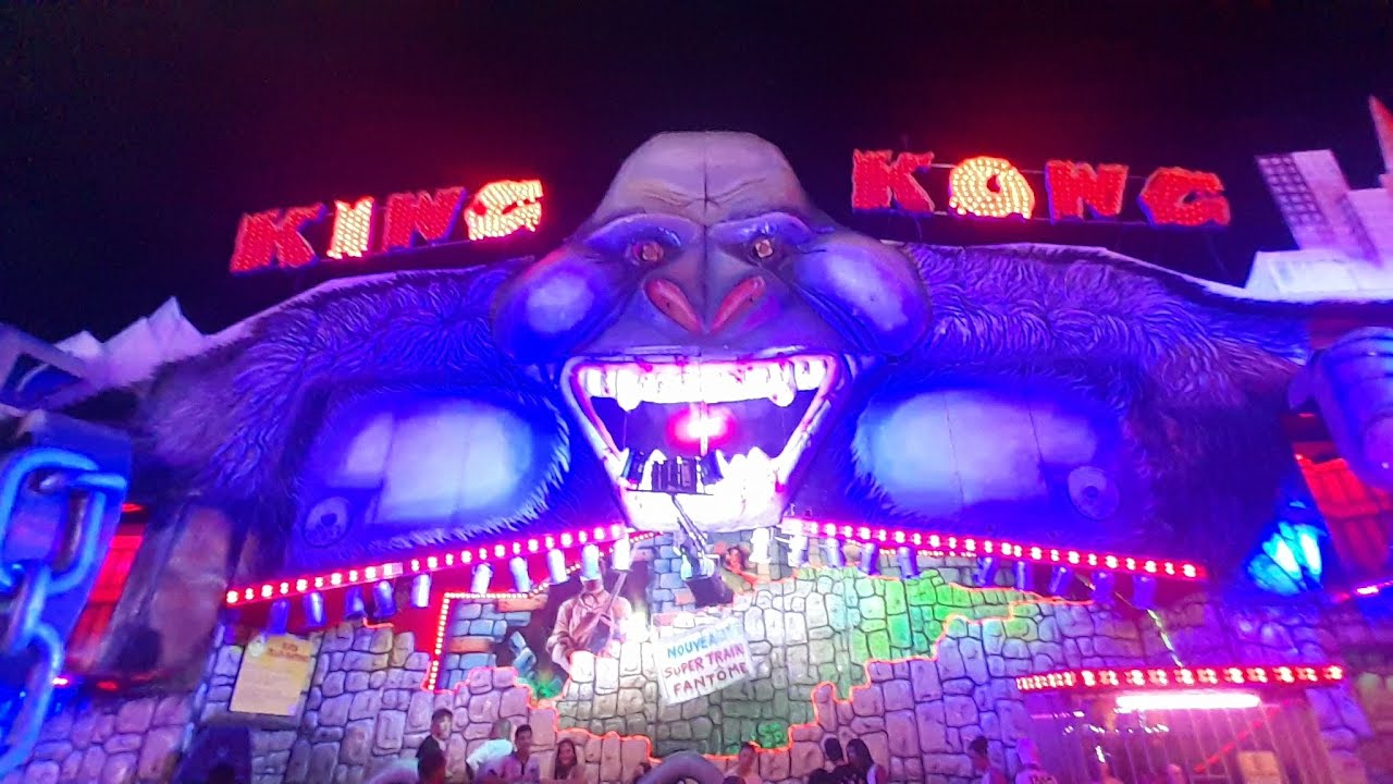 Train Fantôme King Kong onride Magic World Hyères 2025.