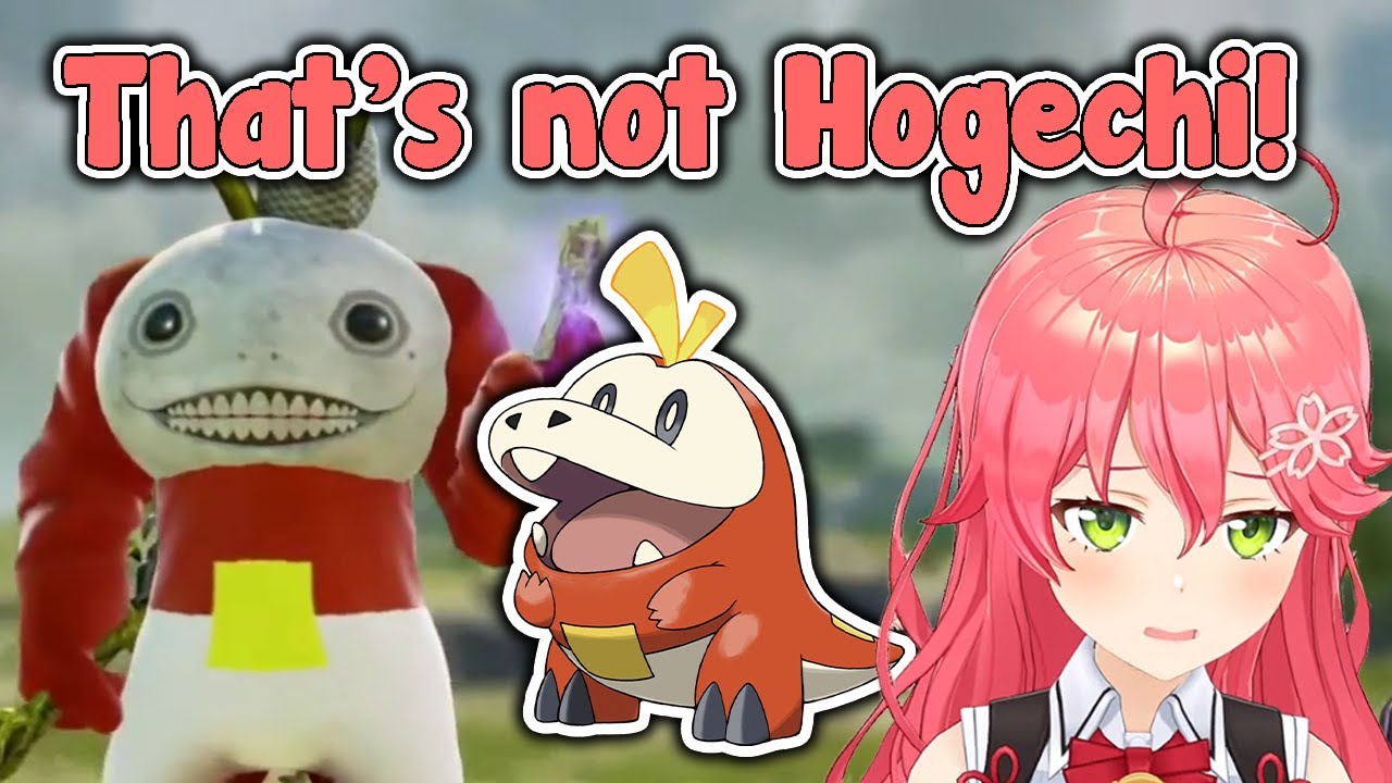 Miko reveals a guy behind the Hogechi mask and it's...
