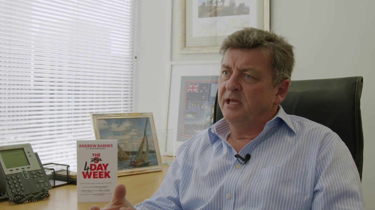 My Head of HR deleted the initial email suggesting we try a 4 Day Week. - Andrew Barnes
