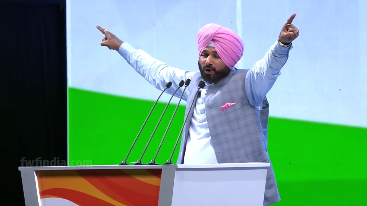 BJP अंदर से खोखली है, Congress Plenary में बरसे लाखो लोगो के बीच, Navjot Singh Sidhu Full Speech !