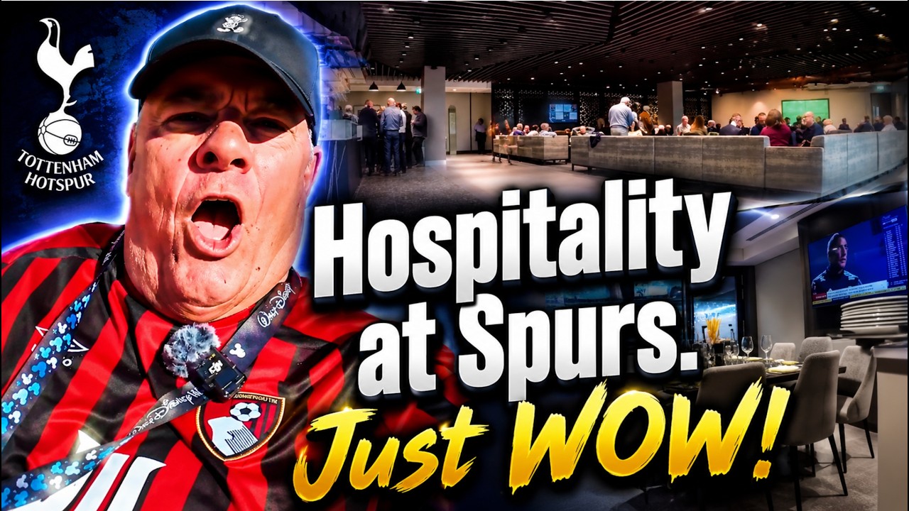 How accessible are the 'posh' seats at Spurs? I'll tell you!