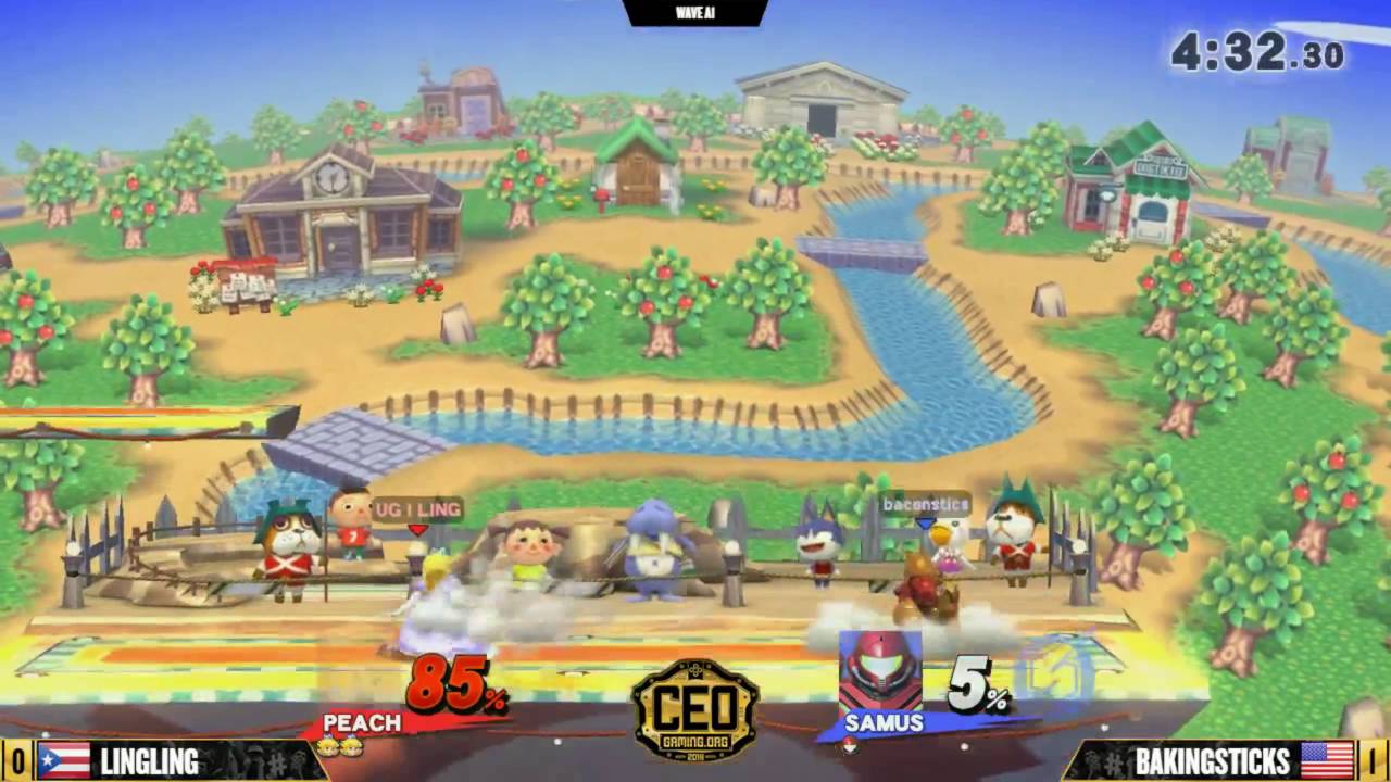 [CEO 2016] LingLing (Peach) vs baconsticks (Samus)