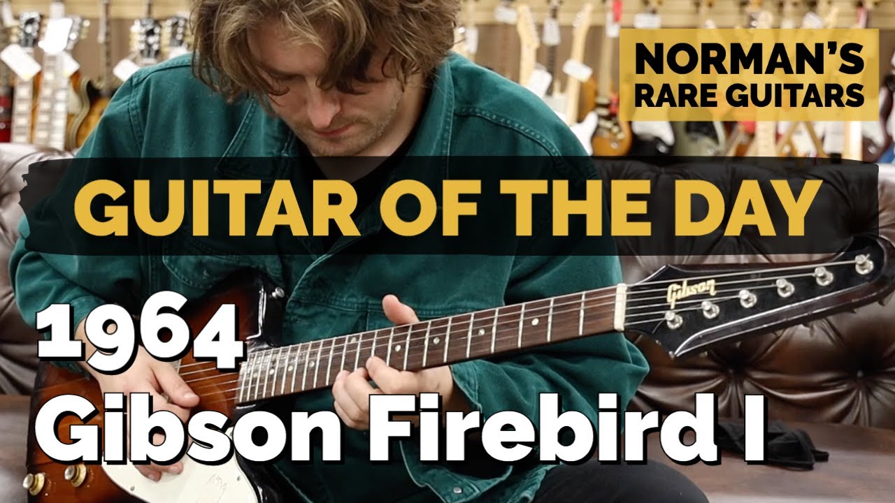Guitar of the Day: 1964 Gibson Firebird I Sunburst | Norman's Rare Guitars