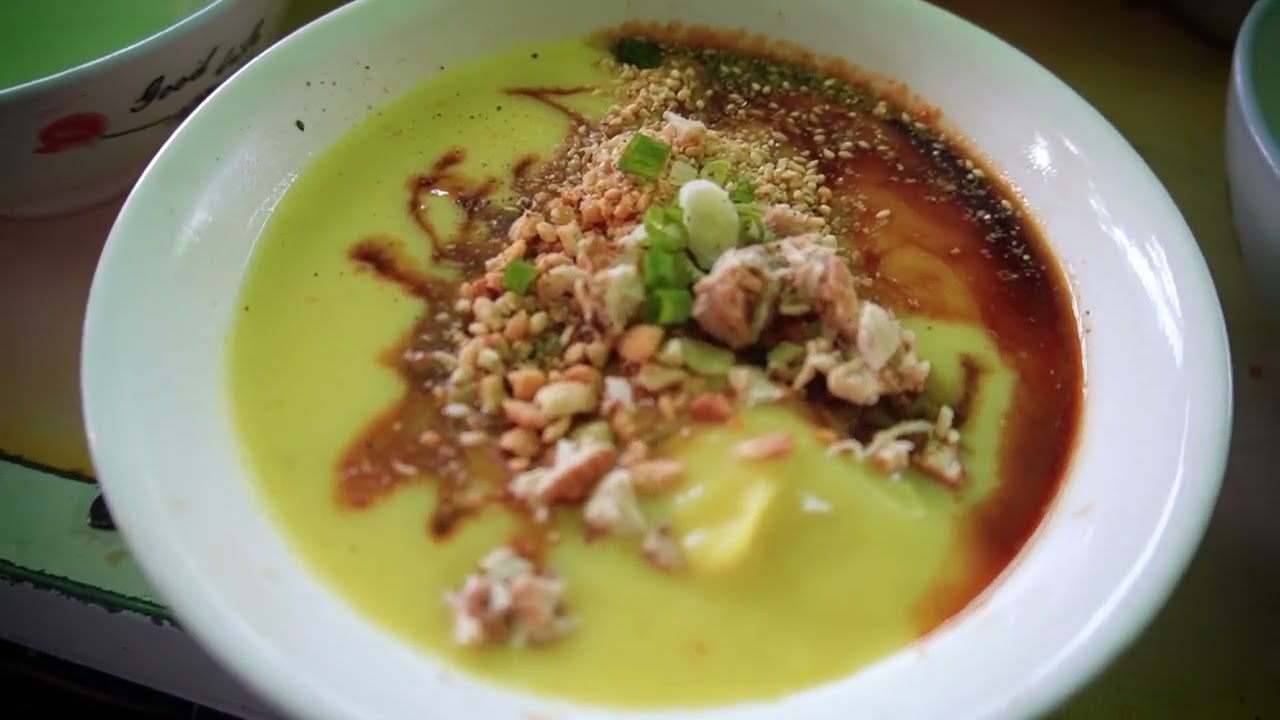 မိုးအေးအေးနဲ့အလိုက်ဖက်ဆုံး ၂၀၀၀ နဲ့ အရသာကောင်းကောင်း တို့ဟူးနွေး ရှမ်းခေါက်ဆွဲ Tofu noodle in Yangon