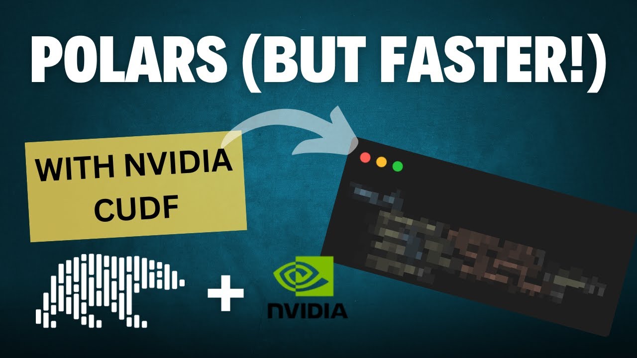 Polars (but FASTER!) - Using Nvidia cuDF with Polars for INSANE speeds!