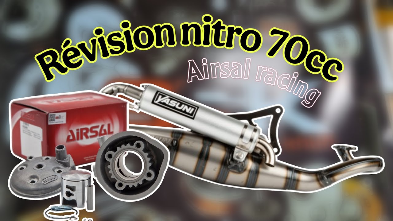 Révision nitro 70cc racing airsal partie 2