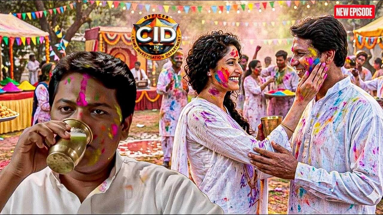 Abhijeet  ने Tarika  के साथ होली खेली || CID | Latest Episode ||