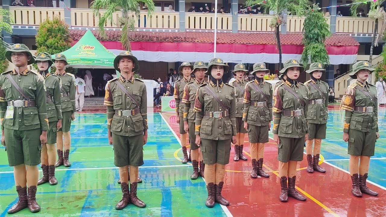 JUARA HARAPAN UTAMA 3 PASKIBRA SMPN 2 KARAWANG TIMUR A LKBB GLOBAL 10