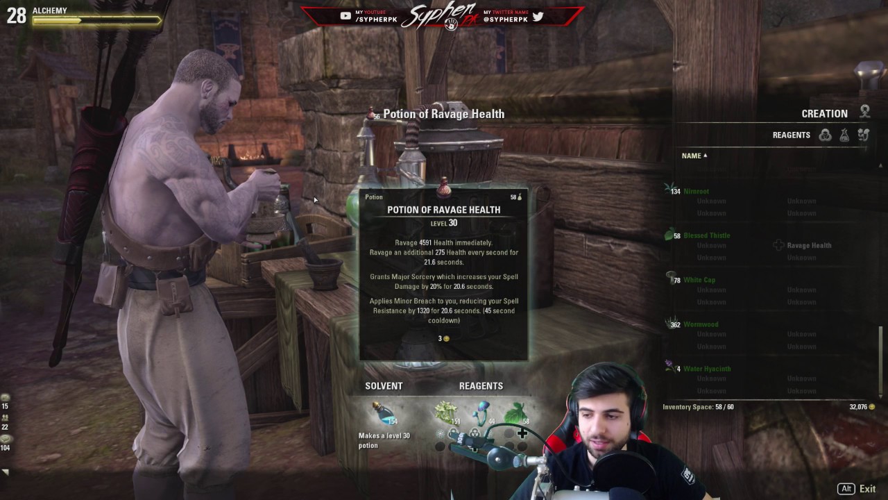 ESO - Best Alchemy Guide (1-50) *Important for PvP*