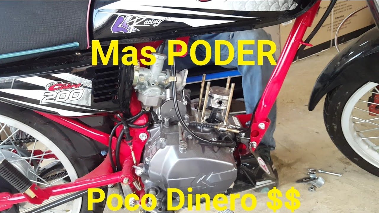 (CG 200cc) Como Aumentar el POWER, Gastando poco DINERO (PARTE 1)