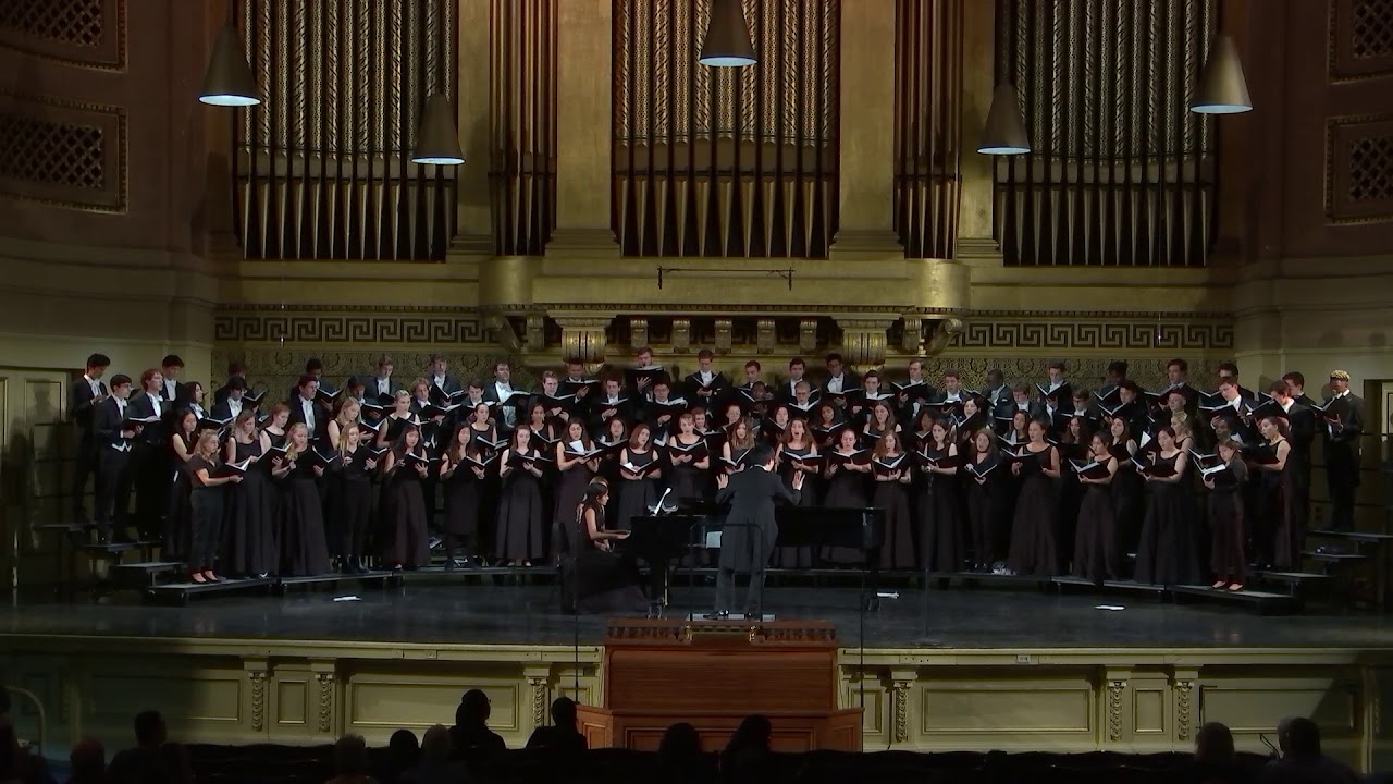 YALE GLEE CLUB - Ring Out Wild Bells - Jonathan Dove - 11/9/18