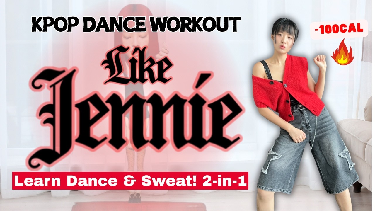 Jennie 'Like Jennie' Kpop Dance Workout🔥Learn Kpop Dance and Lose Weight!
