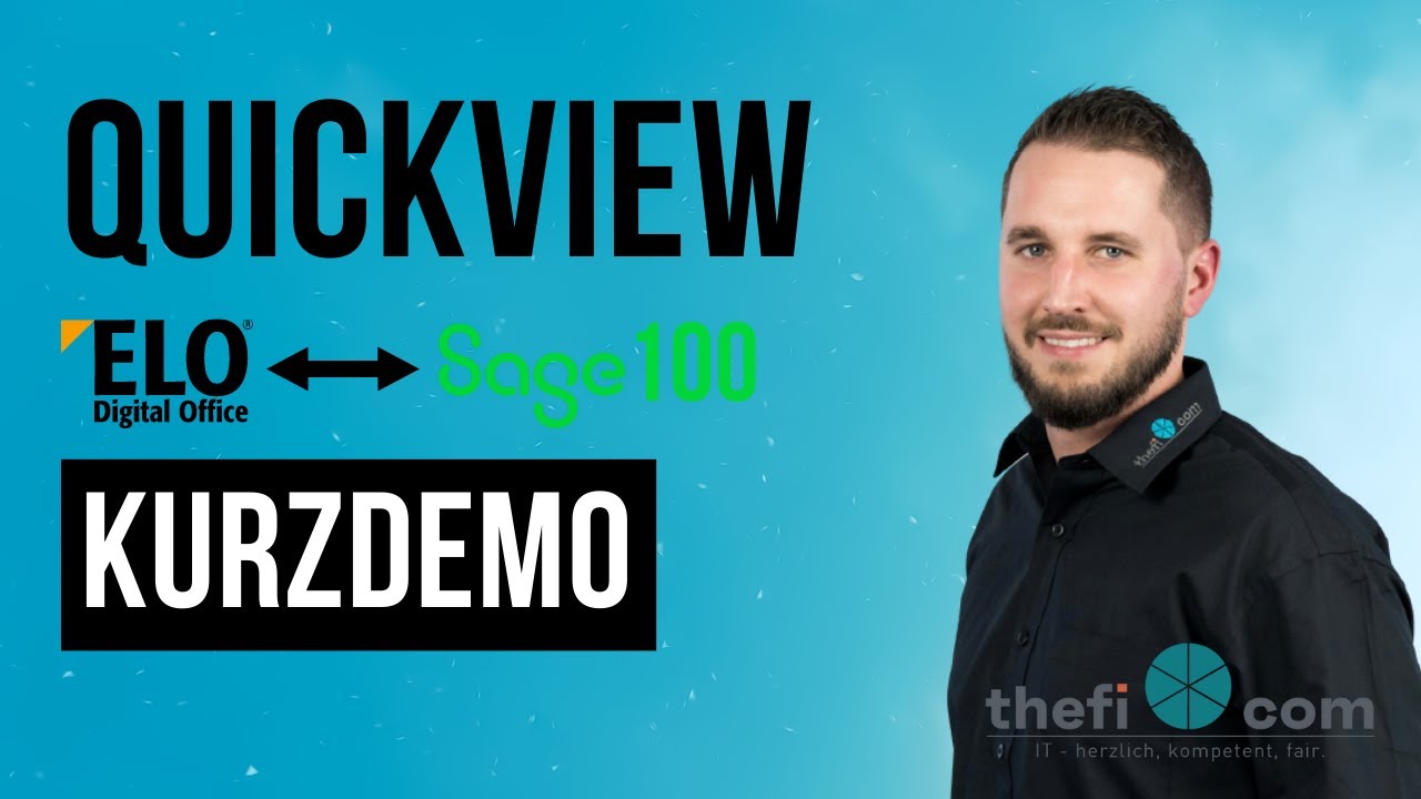 QuickView f&uuml;r ELO und Sage 100 - [ thefi.com ]