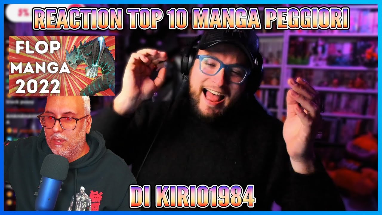 cavernadiplatone reagisce alla TOP 10 MANGA PEGGIORI di KIRIO1984