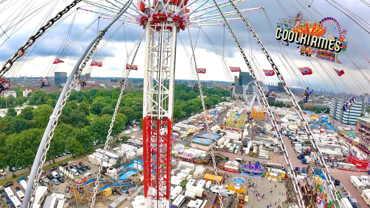 Nordic Tower Nülken | Onride Video [ Hamburger Sommerdom 2024 ] - Clip by CoolKirmes