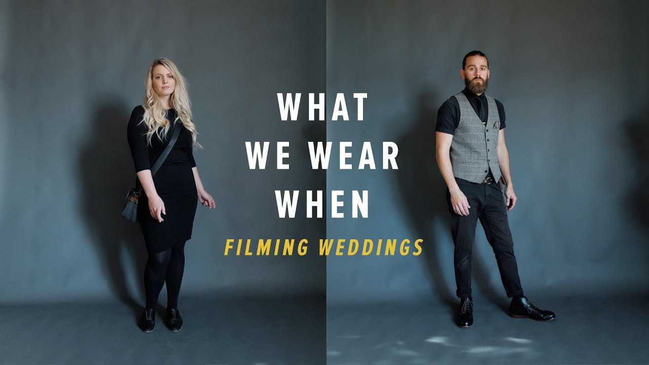 What We Wear when Filming Weddings + GIVEAWAY
