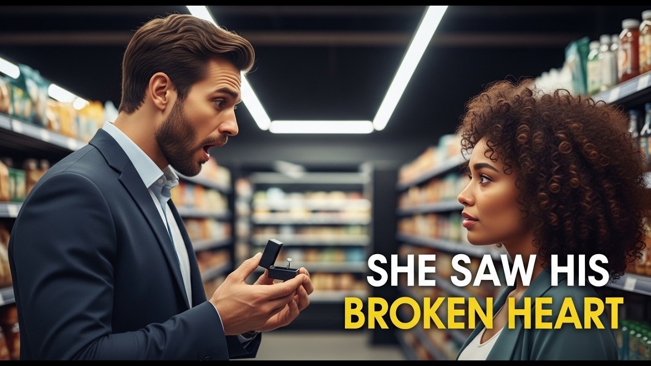 She Saw a Billionaire Crying in a Grocery Store… What Happened Next Changed Everything