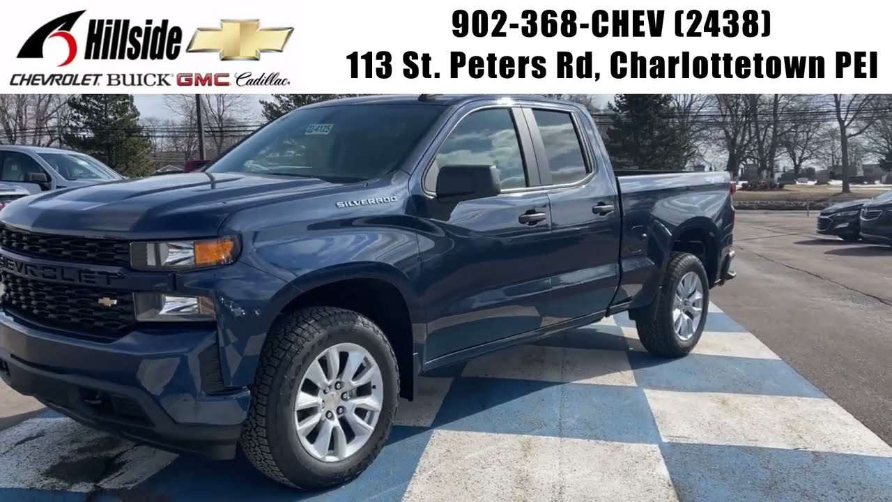 NEW 2022 Chevrolet Silverado 1500 LTD Custom 4WD Extended Cab Pickup