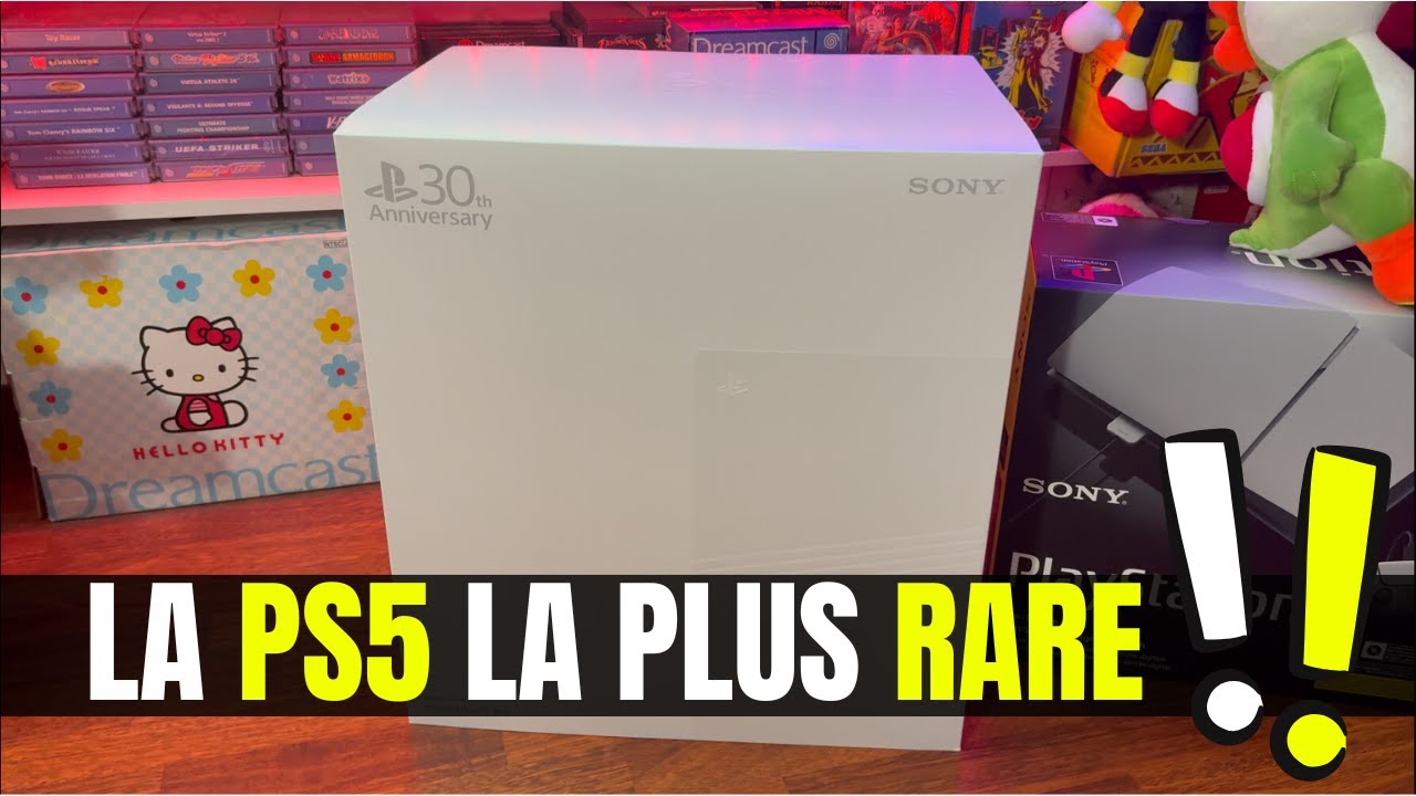 J'AI CHOPÉ LA PS5 PRO 30TH ANNIVERSARY 😍