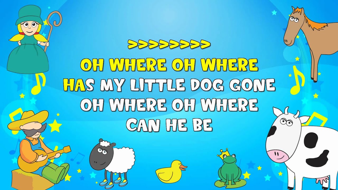 Peepsqueaks Sing-A-Long Oh Where, Oh Where Has My Little Dog Gone