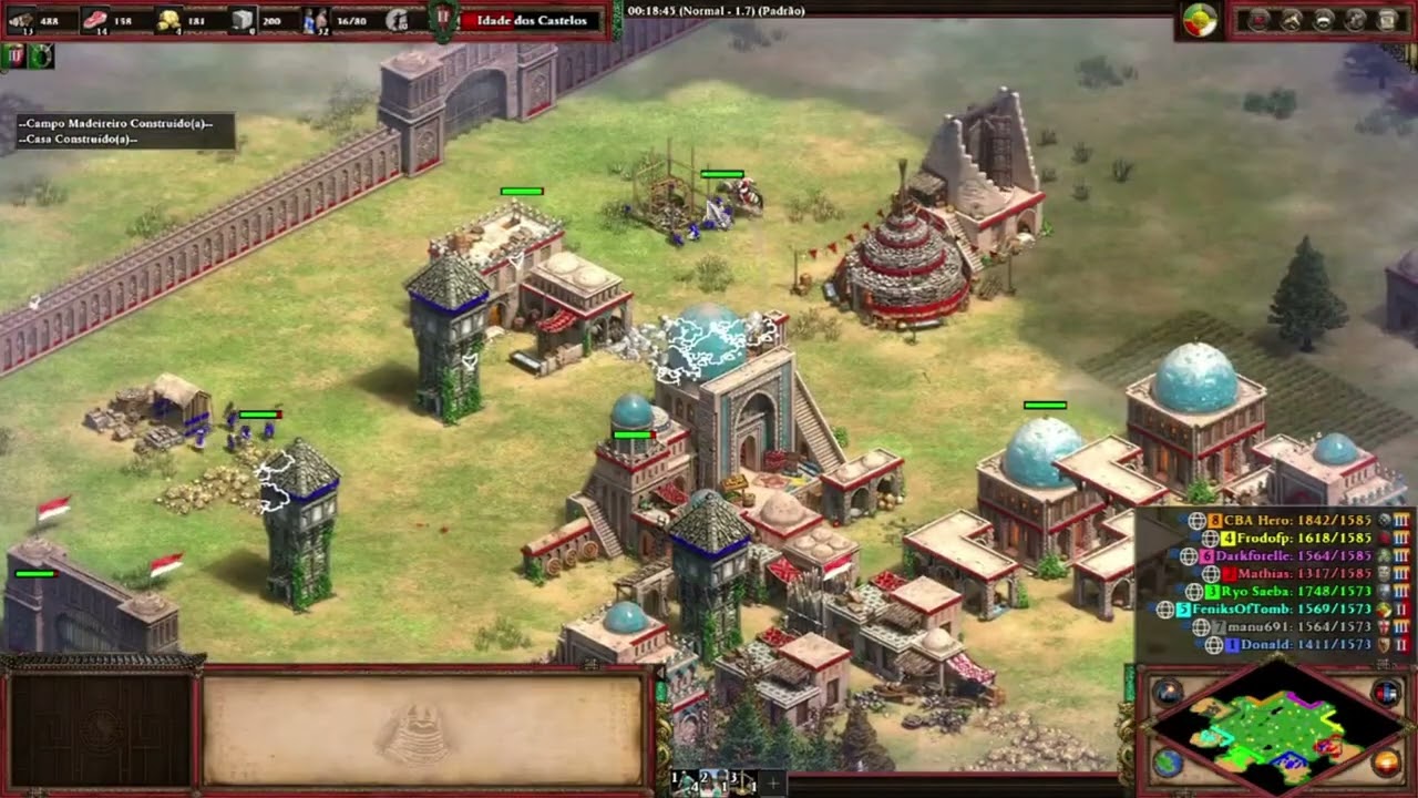 AOE2 | 4v4 Arena | Jurchéns #5