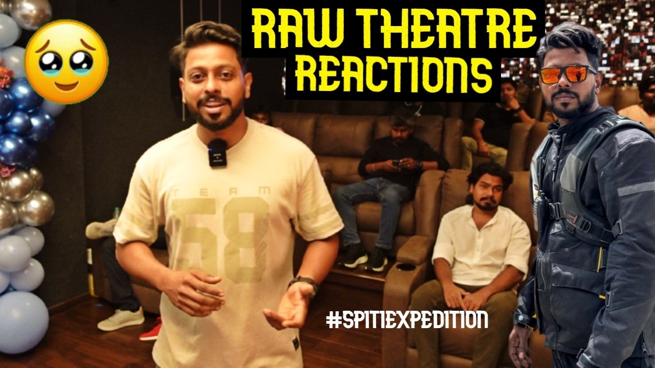 Spiti Ride Movie FDFS in Theatre 🔥 Raw Moments | Bengaluru Screening Update!