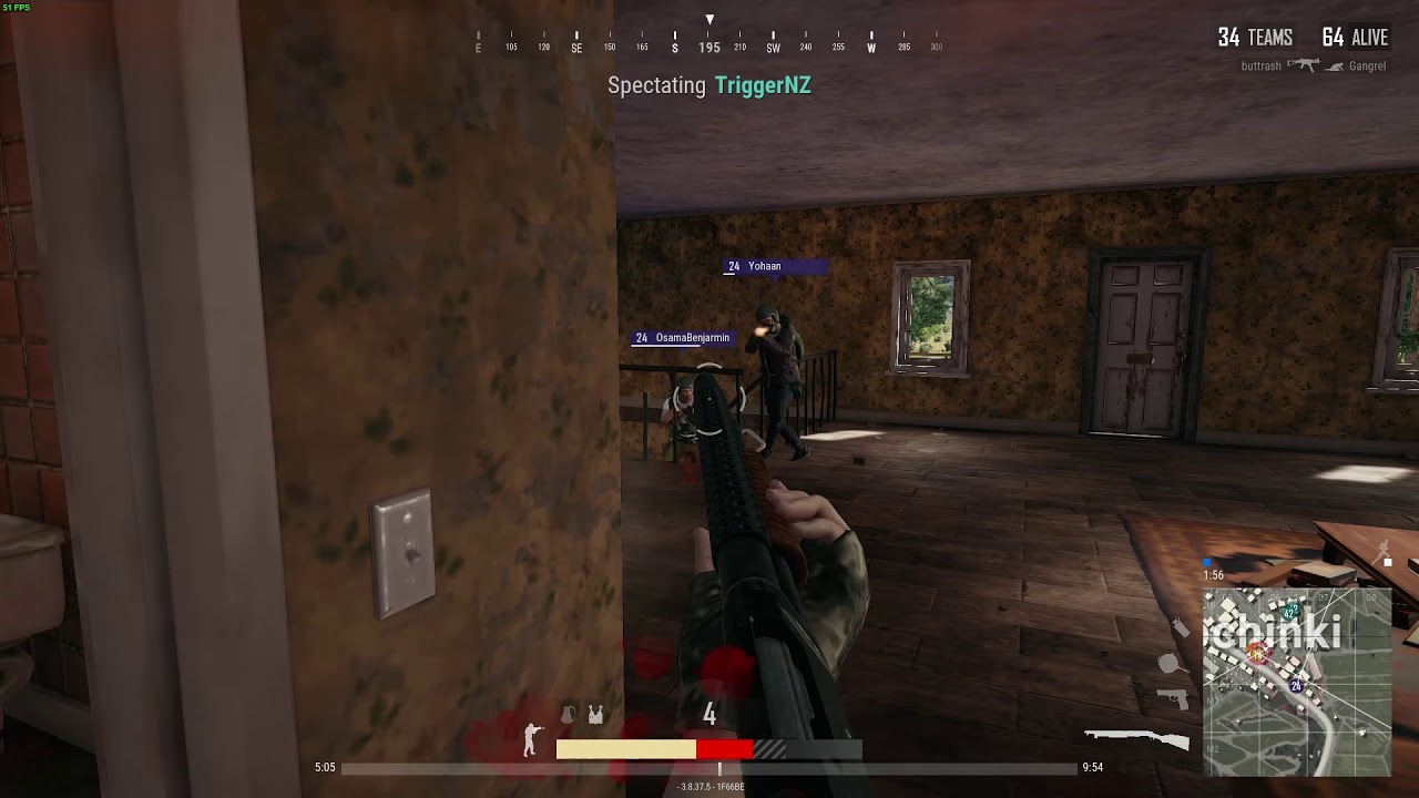 1 vs 2 - 2nd level building showdown vs Obama and Yohann