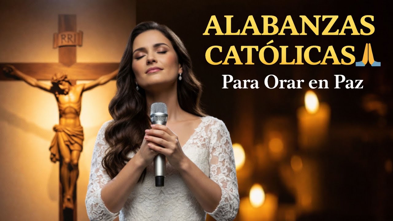 Alabanzas Católicas 🙏 Para Orar en Paz y Sentir la Presencia de Dios