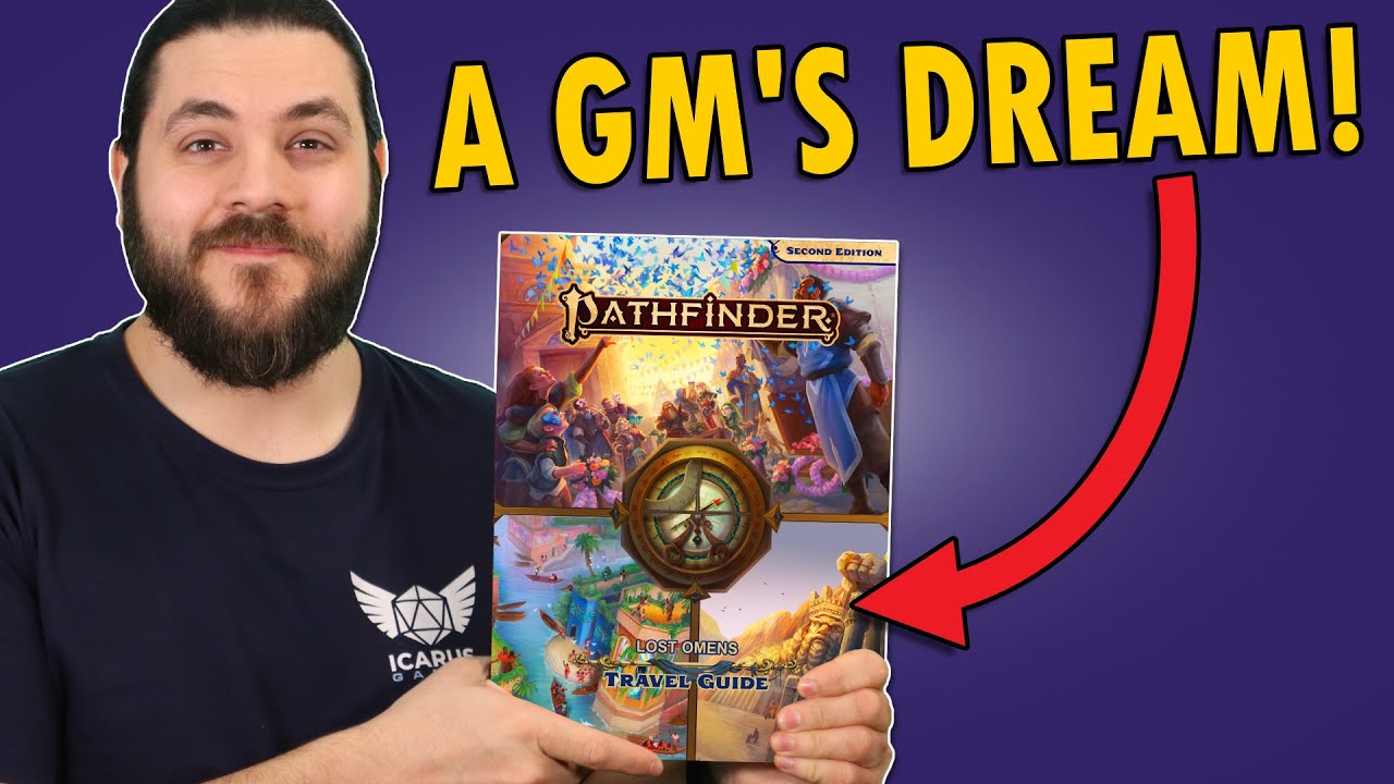 My Favorite RPG Book of 2022 | Pathfinder 2e Lost Omens Travel Guide
