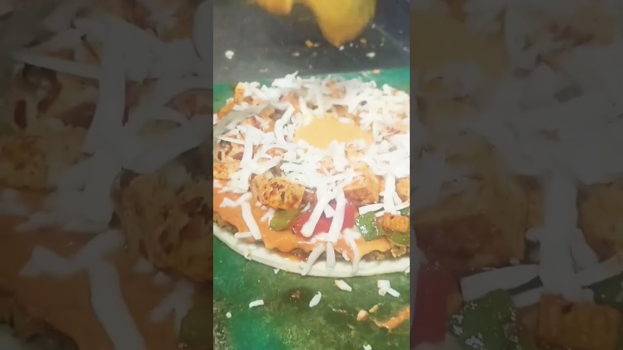 Handvo pizza 🍕🍕 Jain ,,,,, 👌