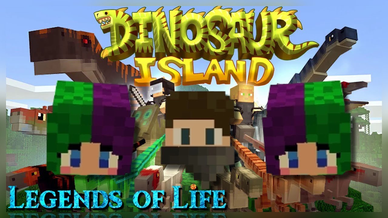 Dinosaur Island! - Our Jurassic World Minecraft Story! - Ep. 1