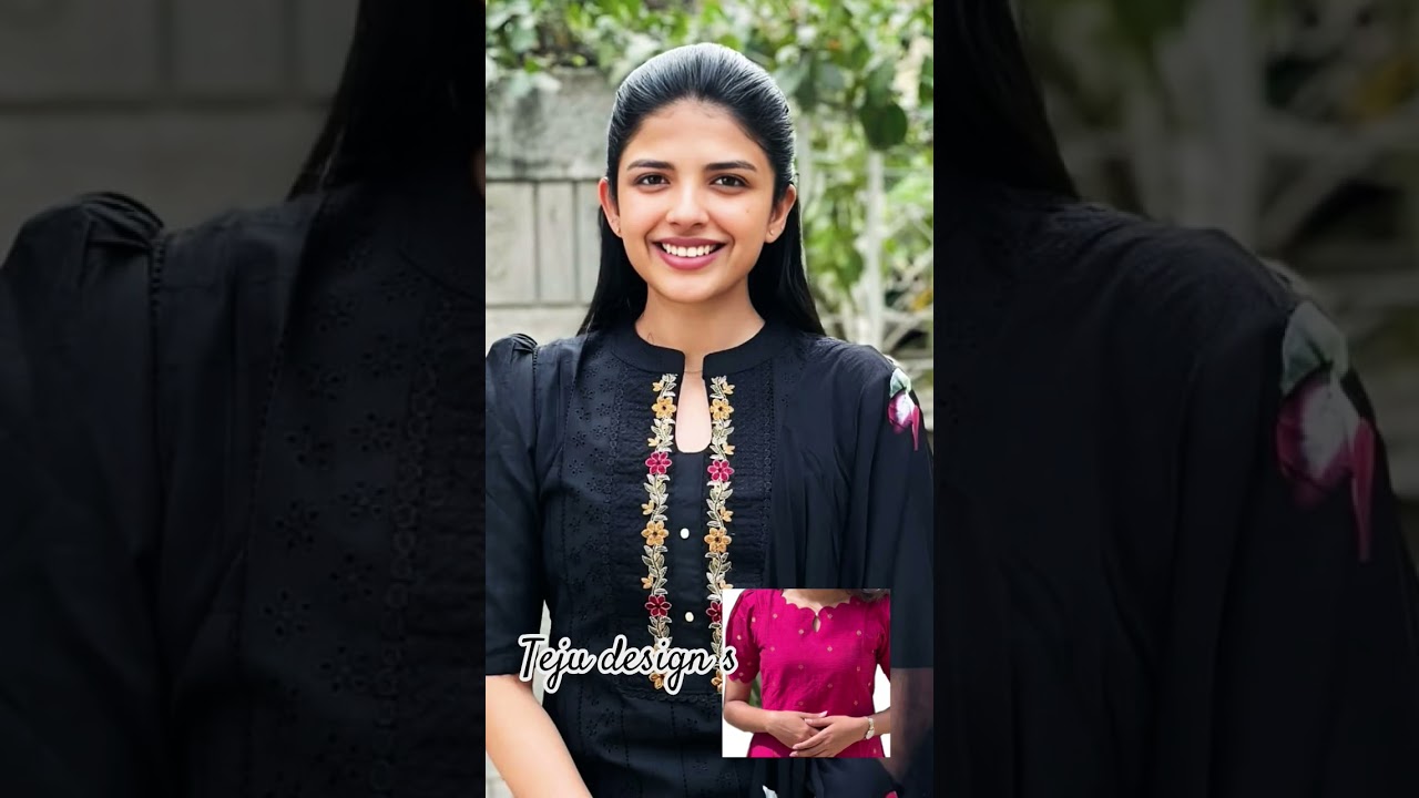 trending kurti collar👗 neck#fashion #trending #suit #ytshorts