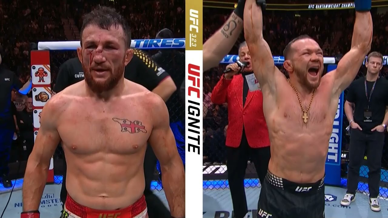 UFC Tale Of The Tape 2024 - 3 round